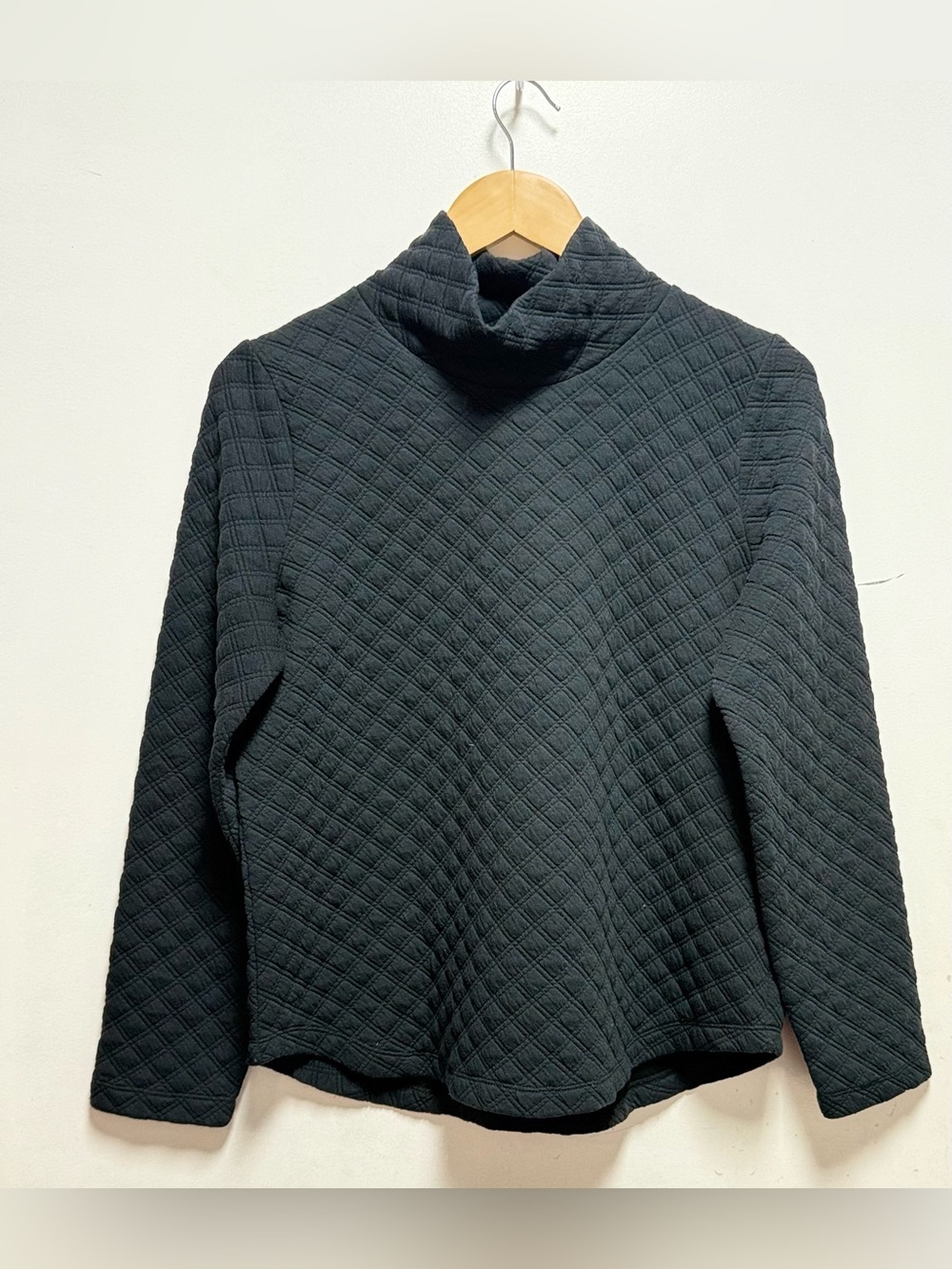 J. Crew Quilted Turtleneck Sweater